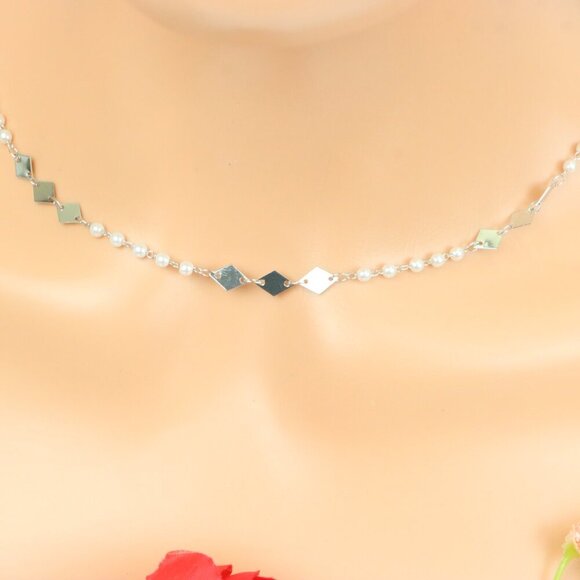 "Minimalist Necklace Chain, Elegant Jewelry for Women & Girls | MLCRC1741 - Picture 6 of 10